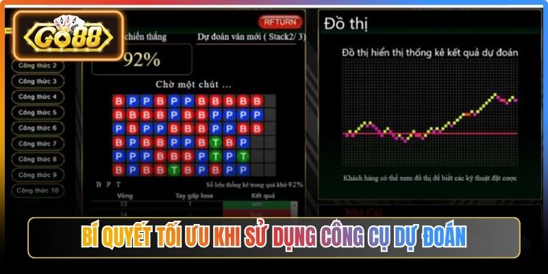 Bí quyết tối ưu khi sử dụng công cụ dự đoán