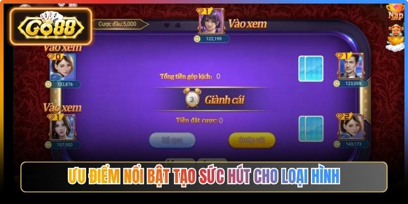Ưu điểm nổi bật tạo sức hút cho loại hình